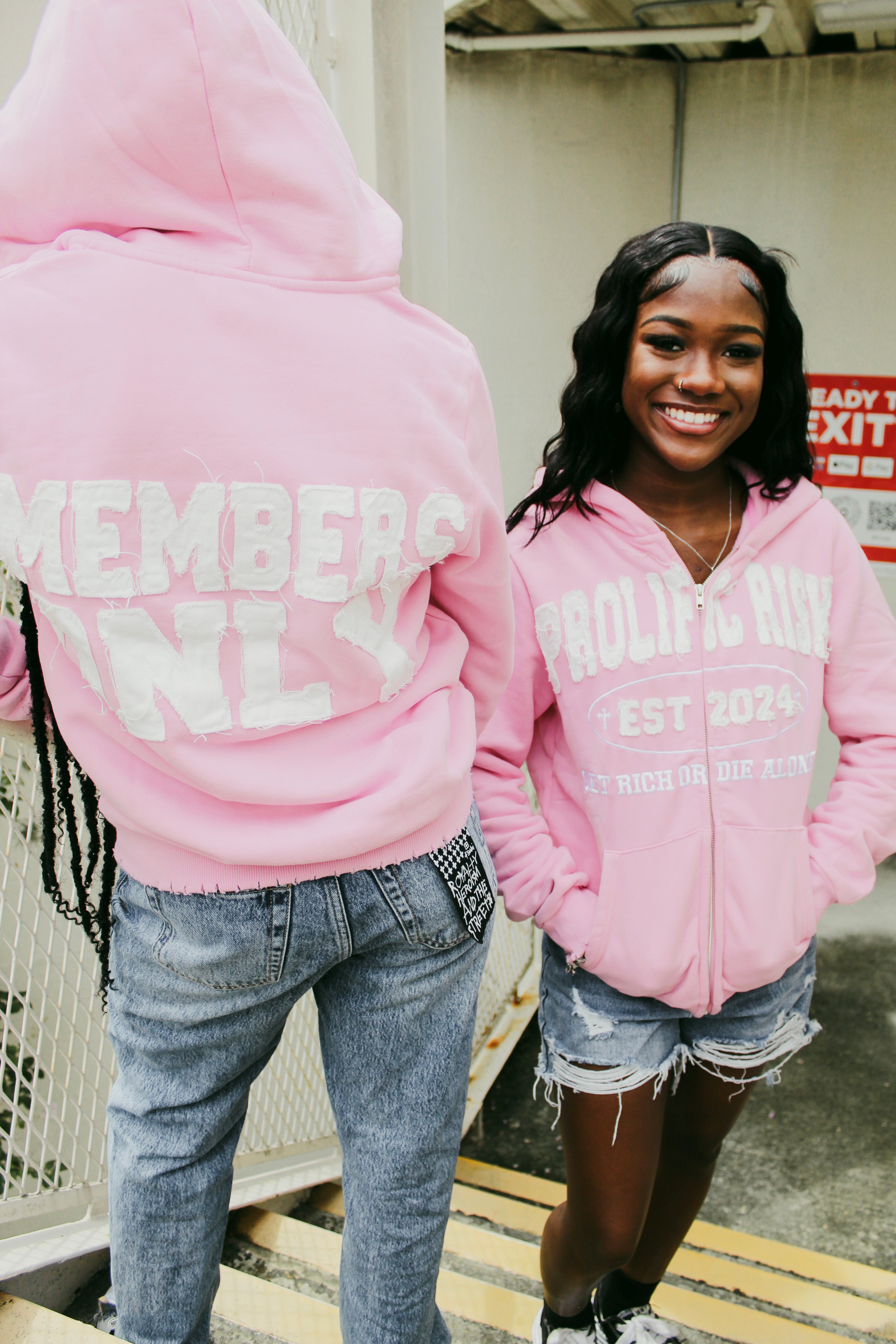 “GRDA” HEAVYWEIGHT ZIP UP.